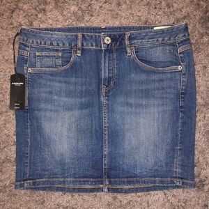 WOMENS G-Star Skirt '3301 LONG MINI SKIRT'